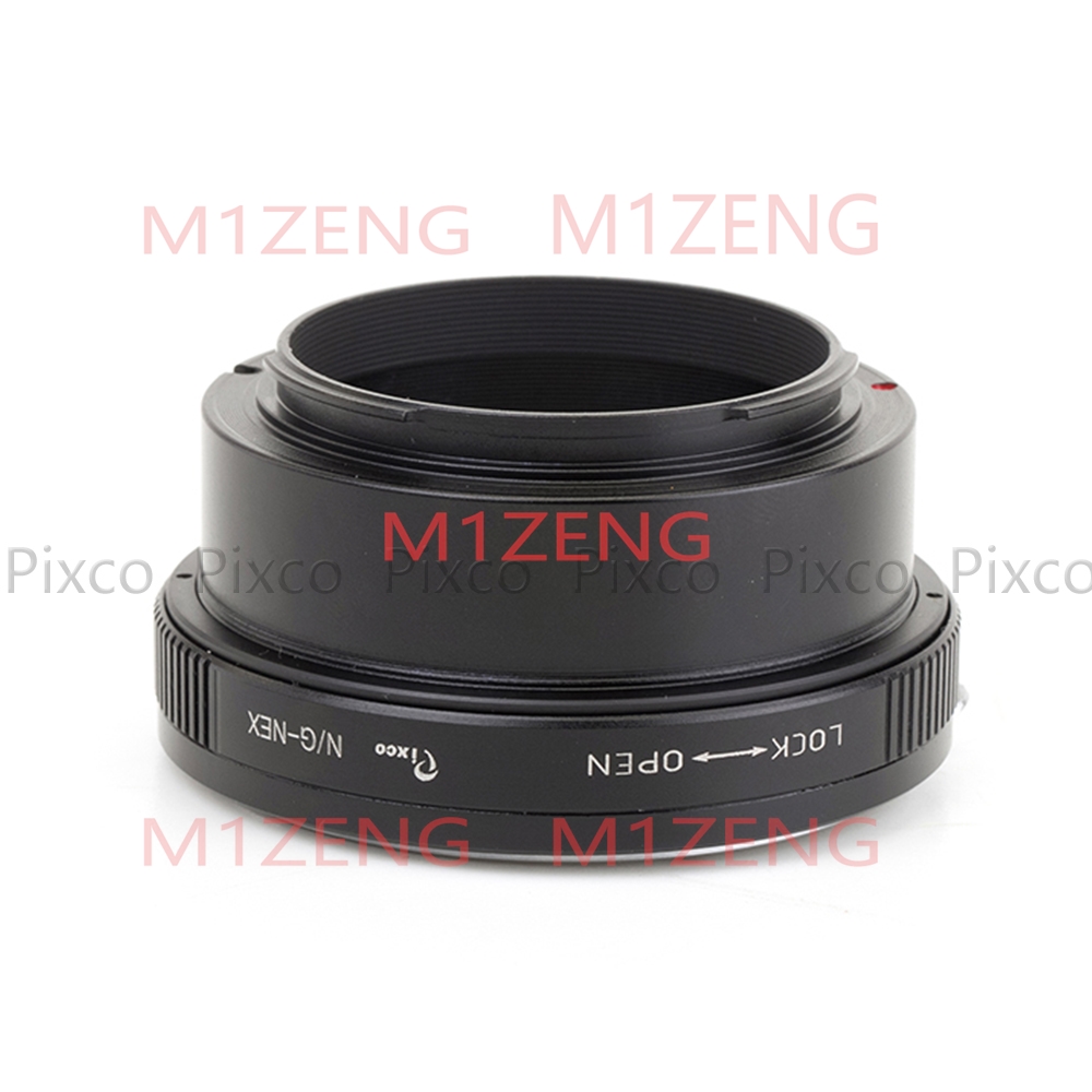 Sony Camera Zv-E10 - Pierścień adaptera N/G-NEX do obiektywu nikon