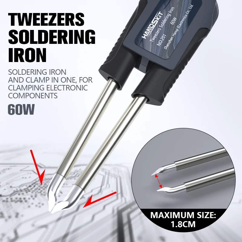Uchwyt pęsety do stacji lutown – Electronics Repair Tools recenzja i cena