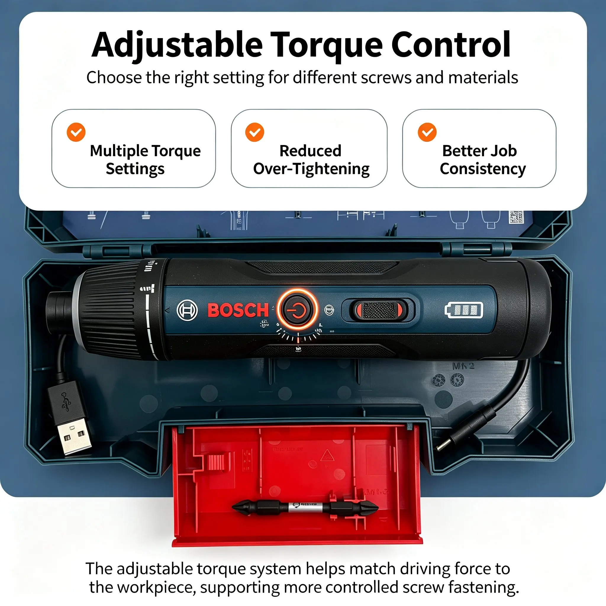 Bosch GSD4V-5 – akumulatorowy  – Electronics Repair Tools recenzja i cena